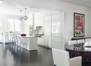Clean & Contemporary White Kitchen