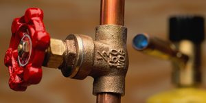 switch off the primary valve