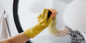 deep clean when moving into a new home