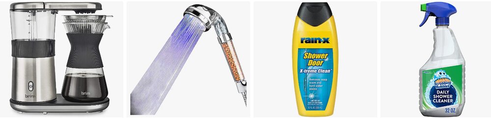 Various automatic shower cleaners